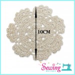 LACE - CROCHET-ROMANTIC PETAL-COTTON(CREAM)